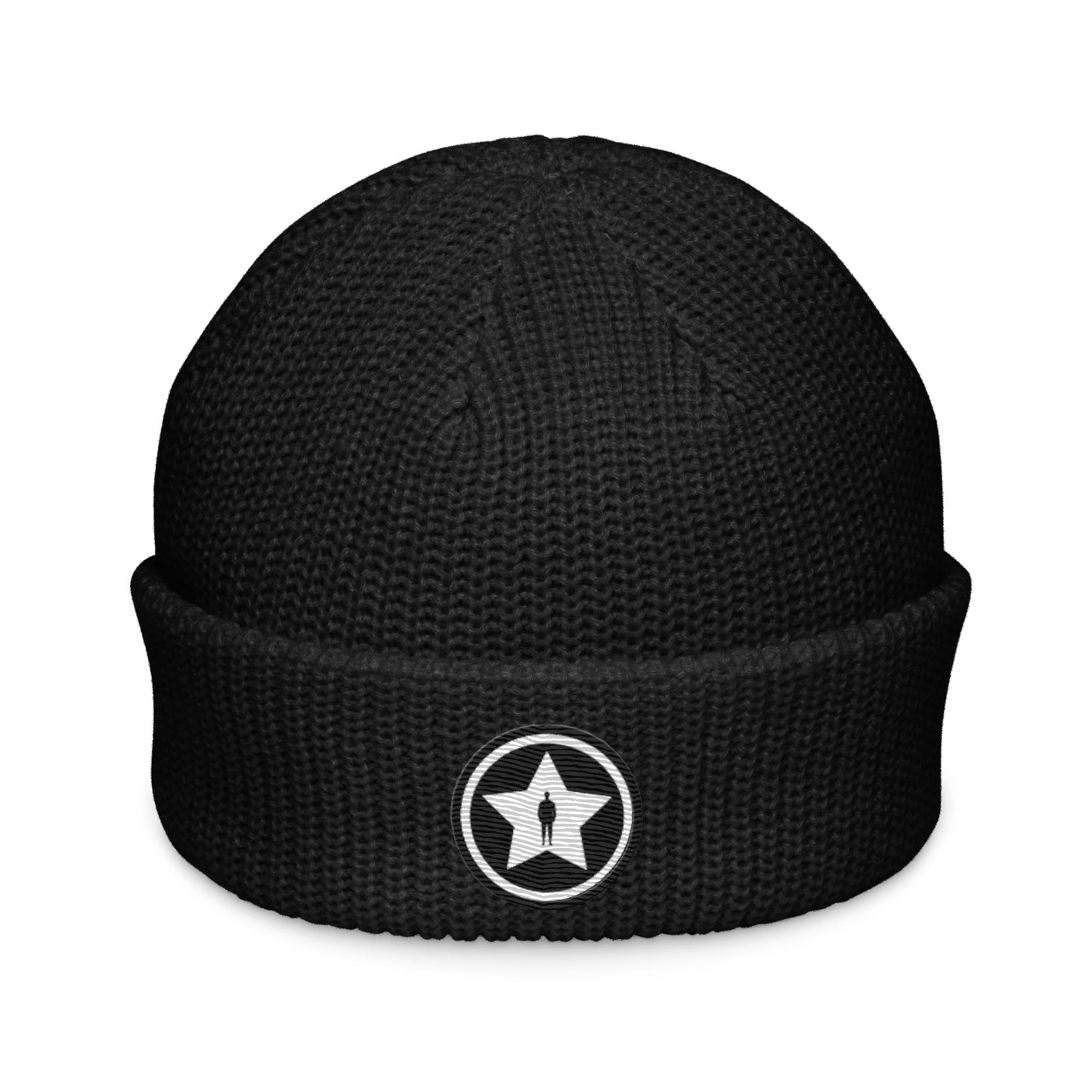 Etherealstar cotton ribbed knit beanie