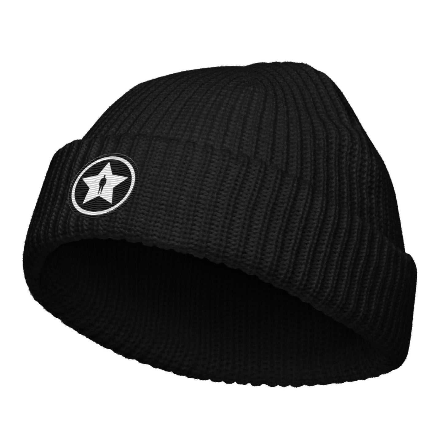 Etherealstar cotton ribbed knit beanie