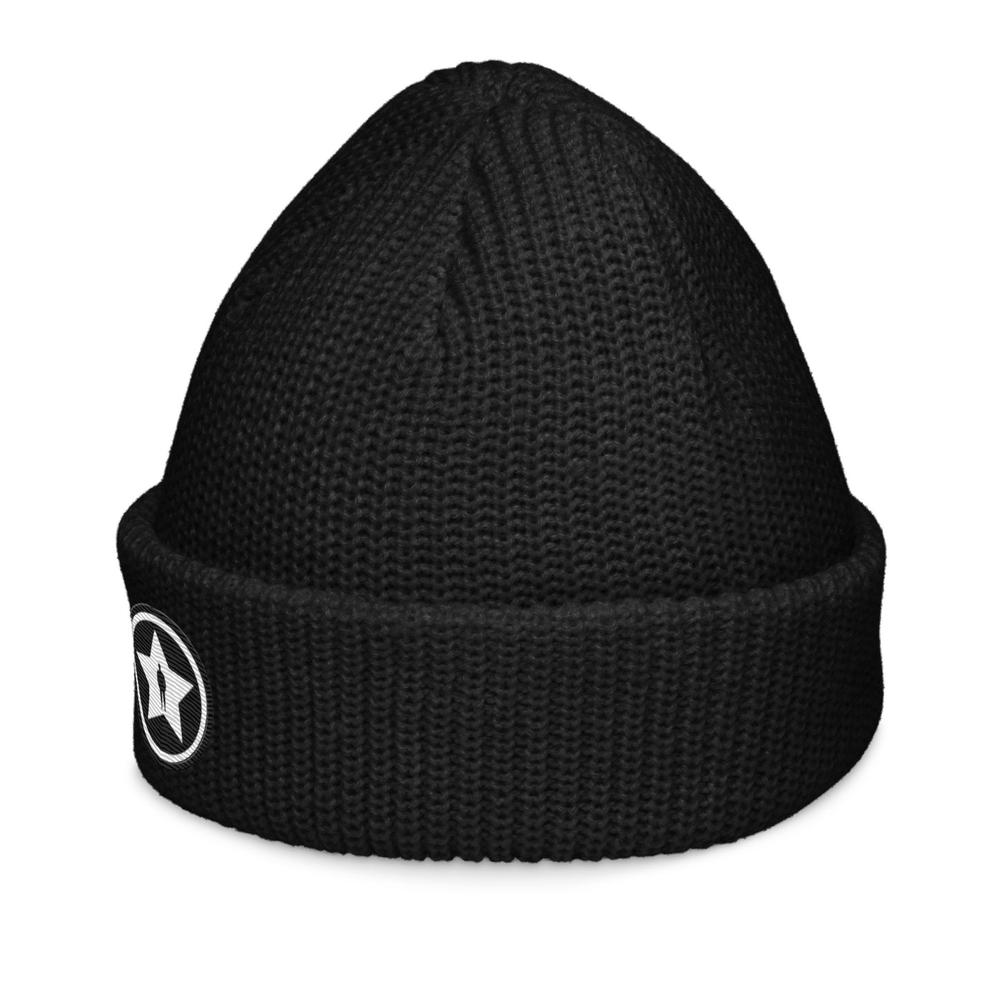 Etherealstar cotton ribbed knit beanie