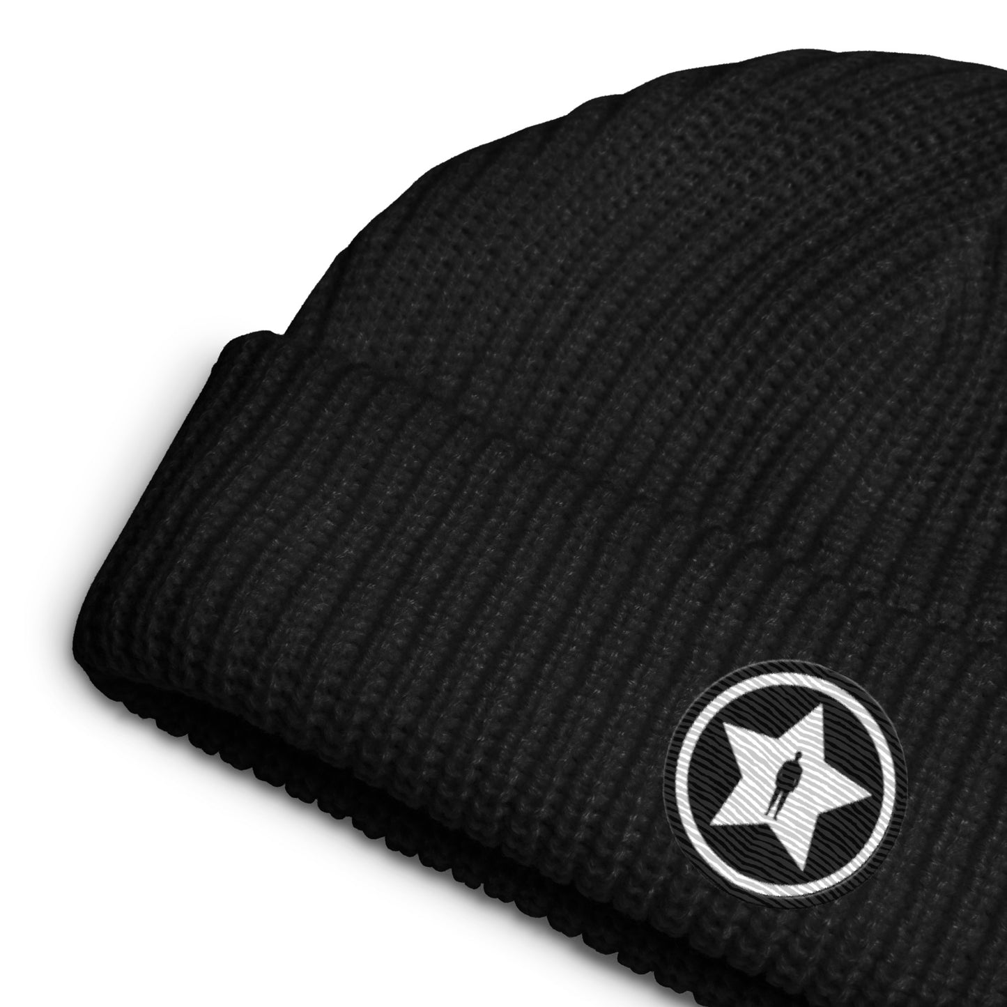 Etherealstar cotton ribbed knit beanie